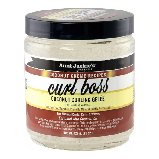 Aunt Jackie's - Curl Boss Coconut Curling Gelee Enriched With Coconut Oil - 426g
