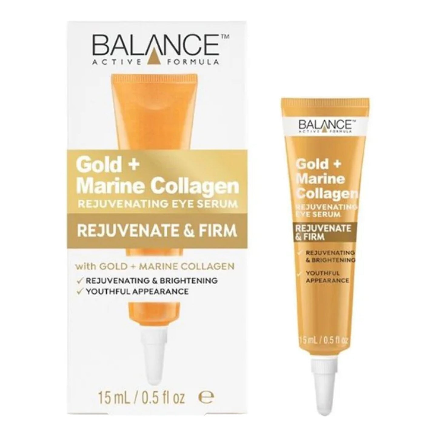 Balance - Gold + Marine Collagen Rejuvenating Eye Serum - 15ml