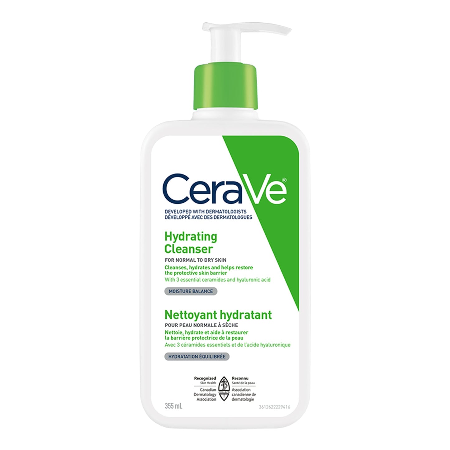 Cerave - Hydrating Cleanser For Normal To Dry Skin - 355ml