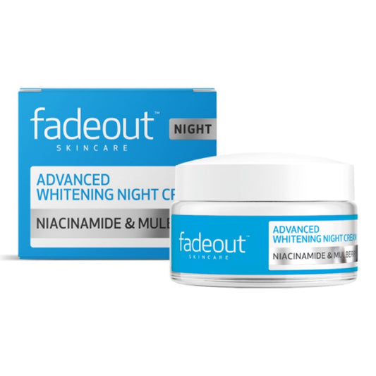 Fadeout - Advanced Whitening Night Cream With Niacinamide & Mulberry - 50ml