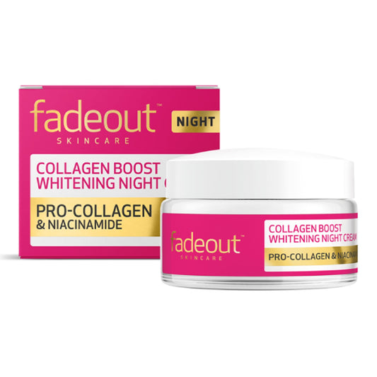 Fadeout - Collagen Boost Whitening Night Cream With Pro-Collagen & Niacinamide - 50ml