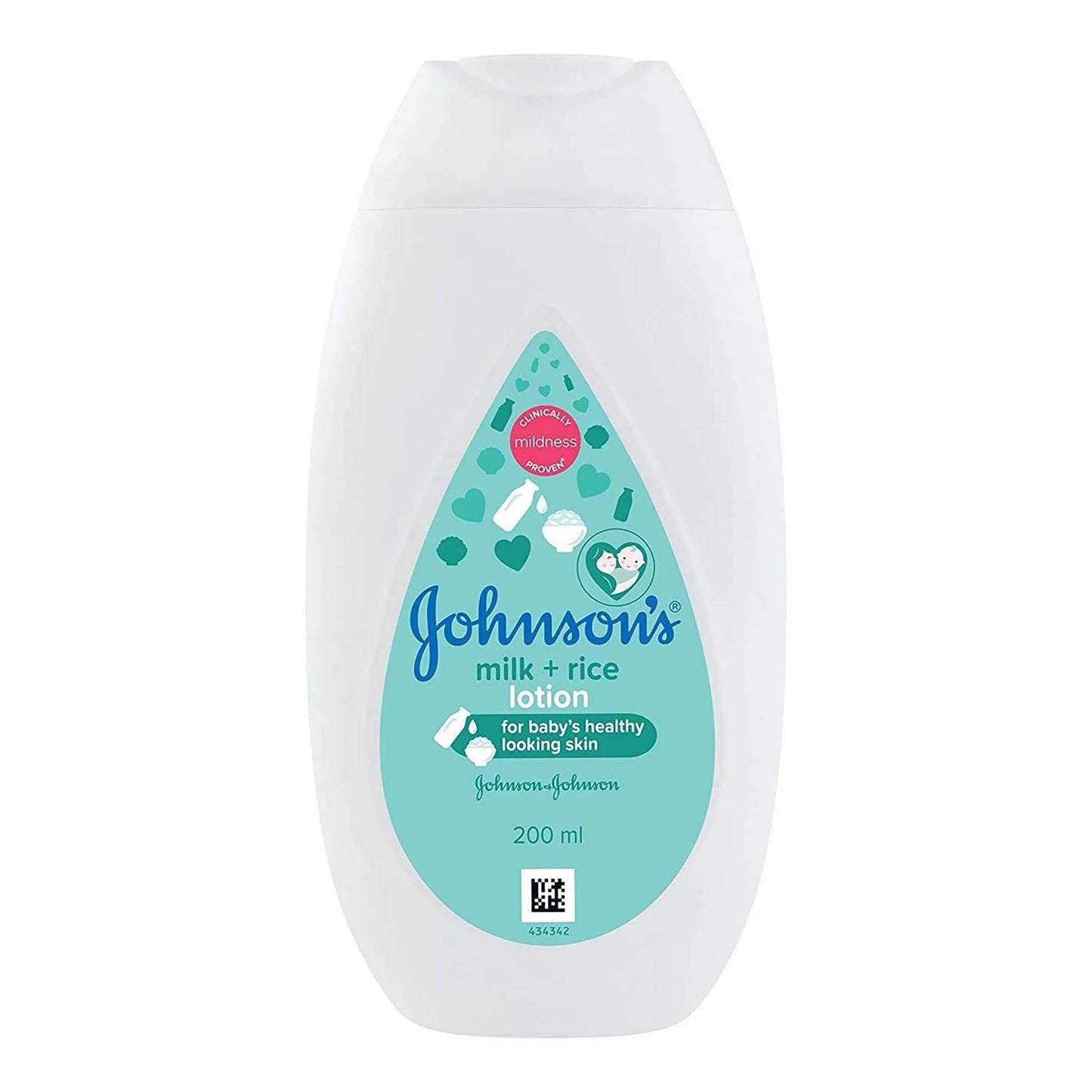 Johnson's - Milk + Rice Baby Lotion - 200ml