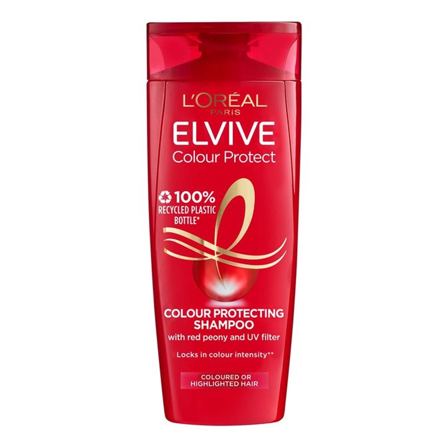 L'OREAL PARIS - ELVIVE COLOUR PROTECT COLOUR PROTECTING SHAMPOO WITH UV FILTER & RED PEONY - 400ML