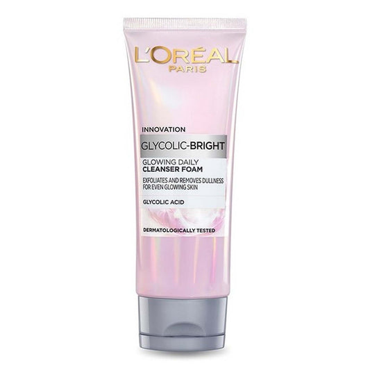 L'OREAL PARIS - INNOVATION GLYCOLIC-BRIGHT GLOWING DAILY CLEANSER FOAM - 50ML