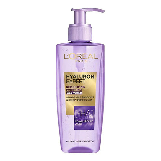 L'Oreal Paris - Hyaluron Expert Replumping Purifying Gel Wash - 200ml