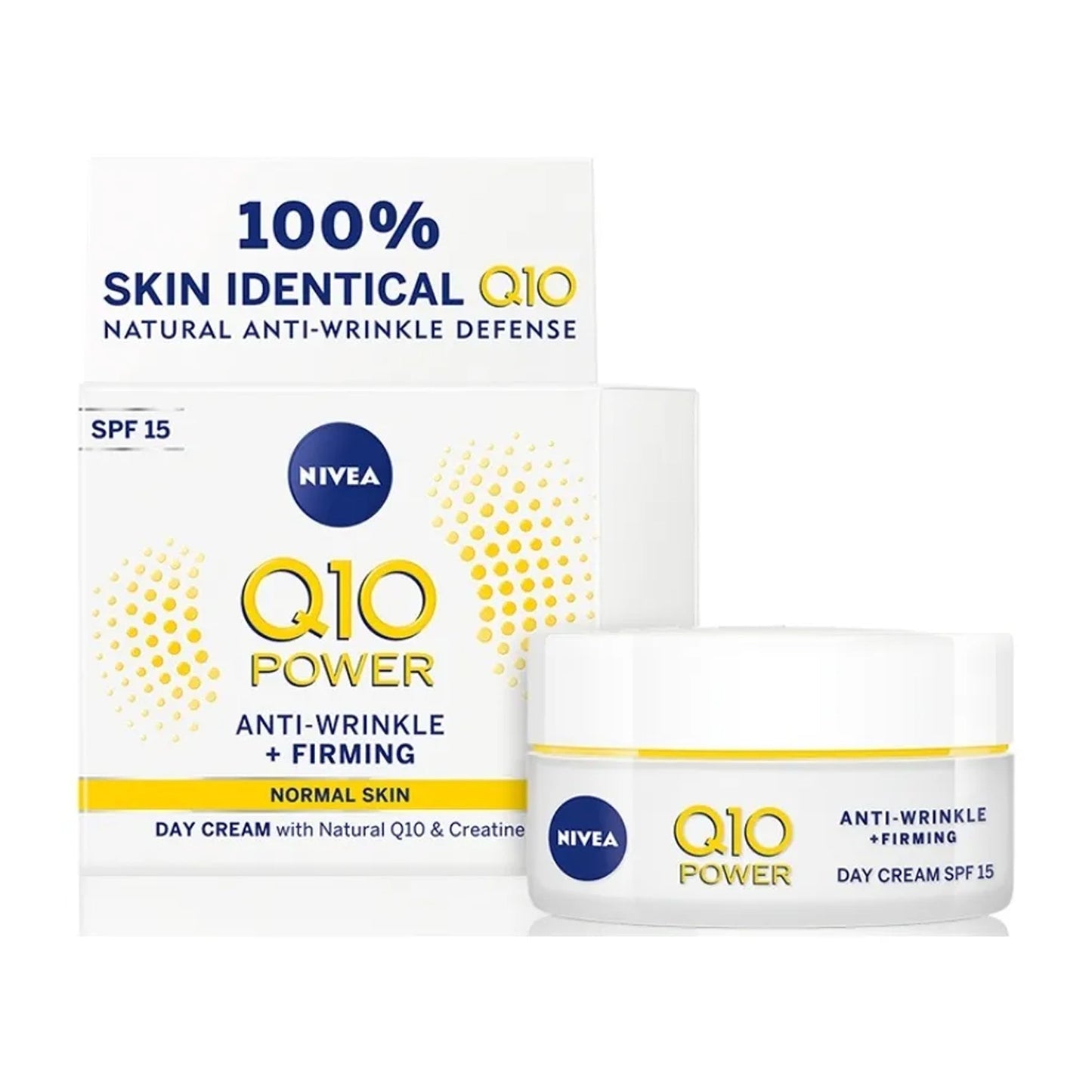 Nivea - Q10 Power Anti-Wrinkle + Firming Day Cream SPF 15 - 50ml