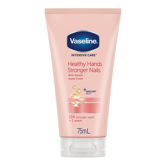 Vaseline - Intensive Care Healthy Hands Stronger Nail Hand Cream With Keratin - 75ml