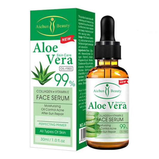Aichun Beauty - Aloe Vera Collagen + Vitamin E Face Serum - 30ml