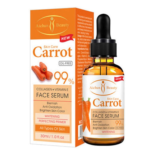 Aichun Beauty - Carrot Collagen + Vitamin E Face Serum - 30ml