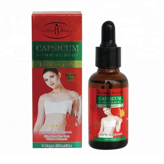 Aichun Beauty - Capsicum Slimming Body Essential Oil - 30ml