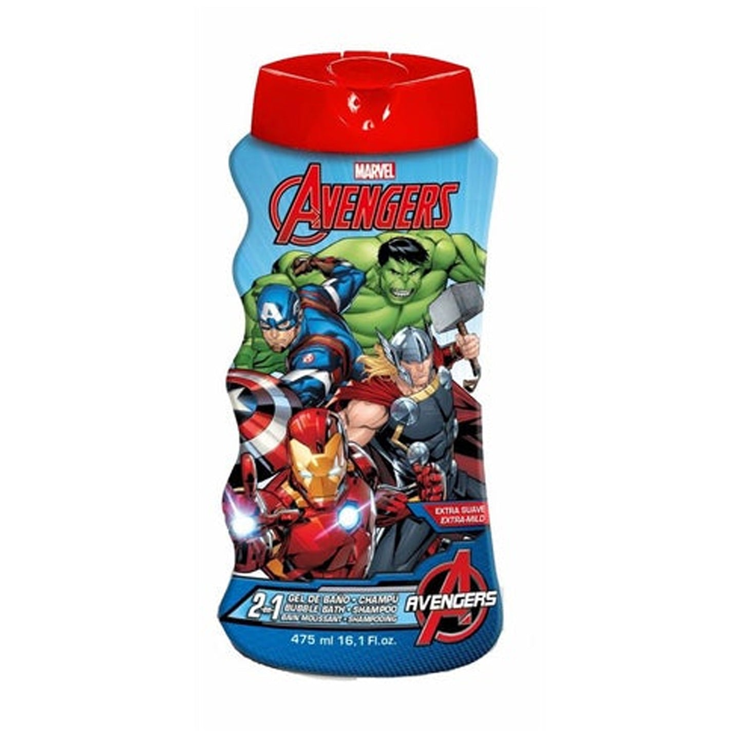 Lorenay - Avengers 2 In 1 Bubble Bath + Shampoo - 475ml