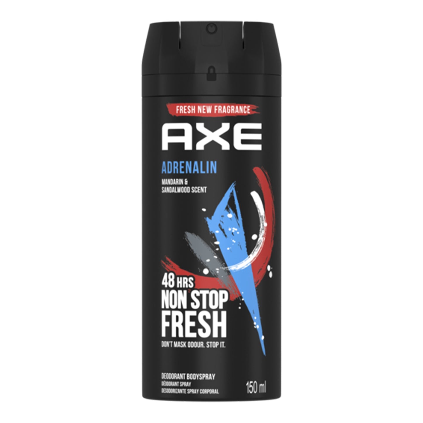 Axe - Adrenalin Mandarin & Sandalwood Scent Deodorant Body Spray - 150ml