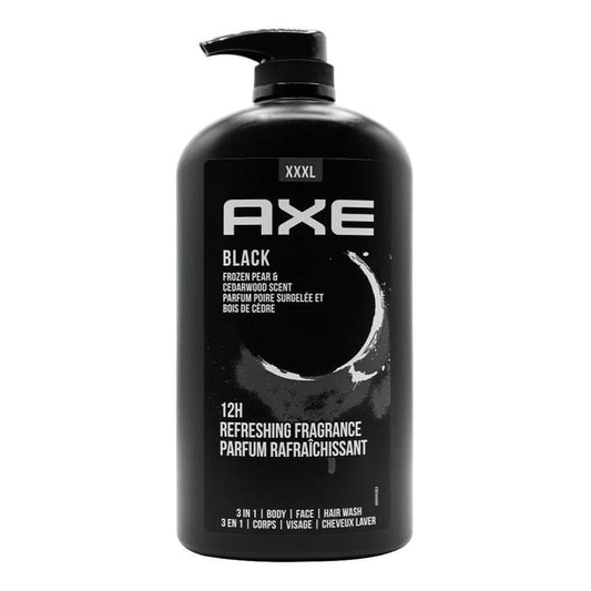 Axe - Black Frozen Pear & Cedarwood Scent 3 In 1 Body Wash - 1l