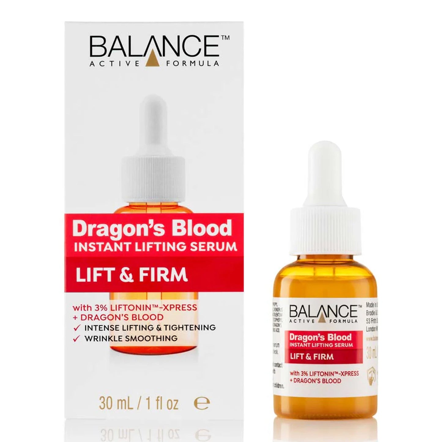 Balance - Dragon's Blood Instant Lifting Serum - 30ml