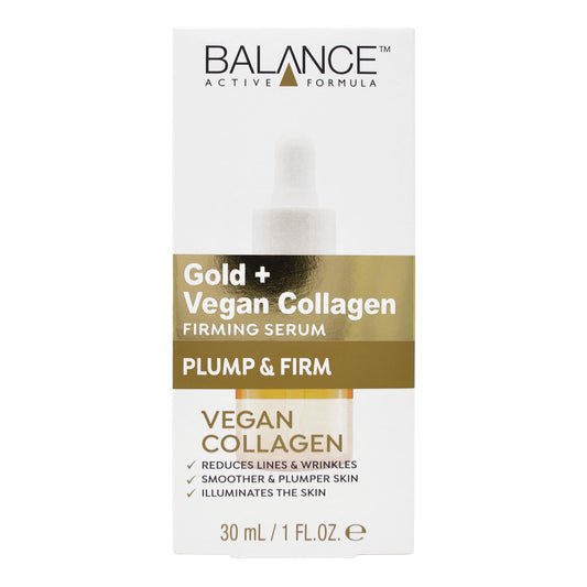 BALANCE - GOLD + VEGAN COLLAGEN FIRMING SERUM - 30ML