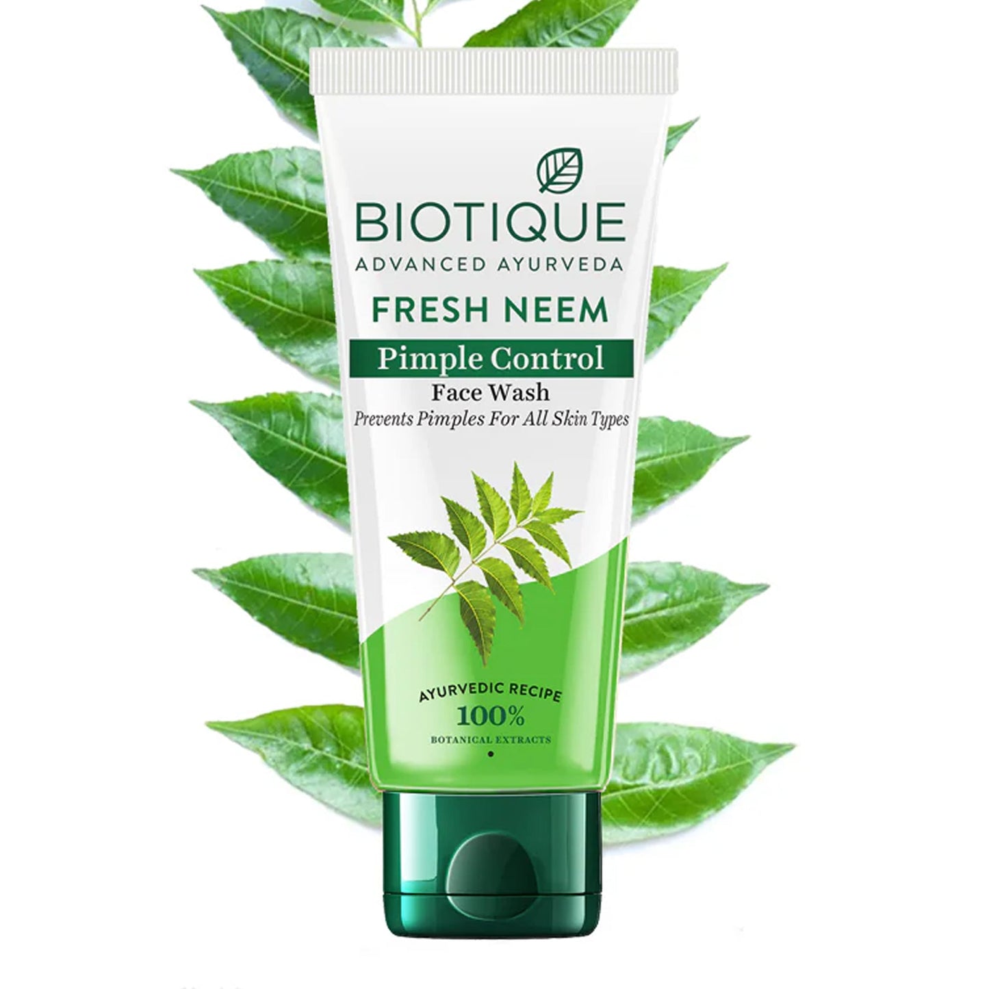 Biotique - Fresh Neem Pimple Control Face Wash - 100ml