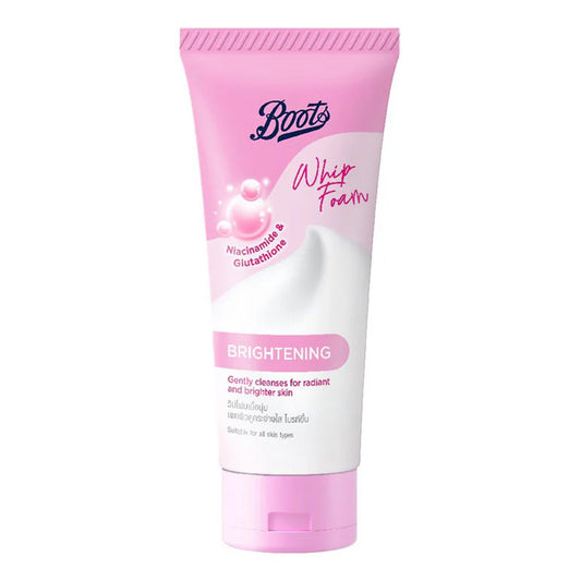 Boots - Brightening Whip Foam With Niacinamide & Glutathione - 100ml