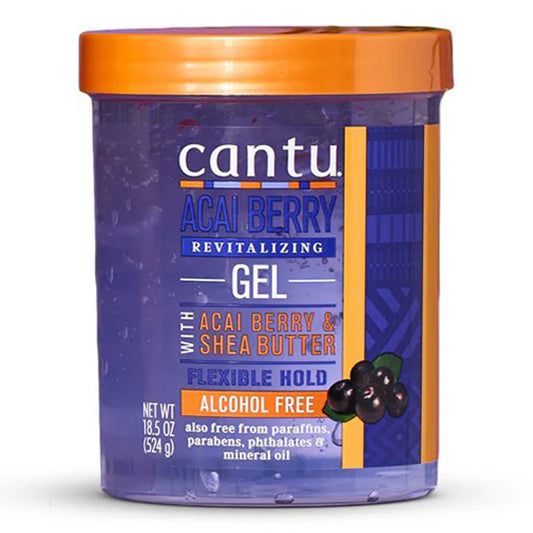 Cantu - Acai Berry Revitalizing Gel With Acai Berry & Shea Butter - 524g