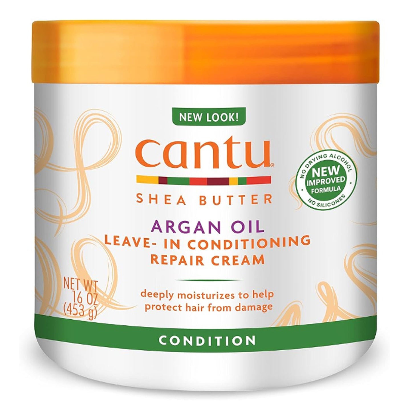 Cantu - Shea Butter Argan Oil Leave-In Conditioning Repair Cream - 453g