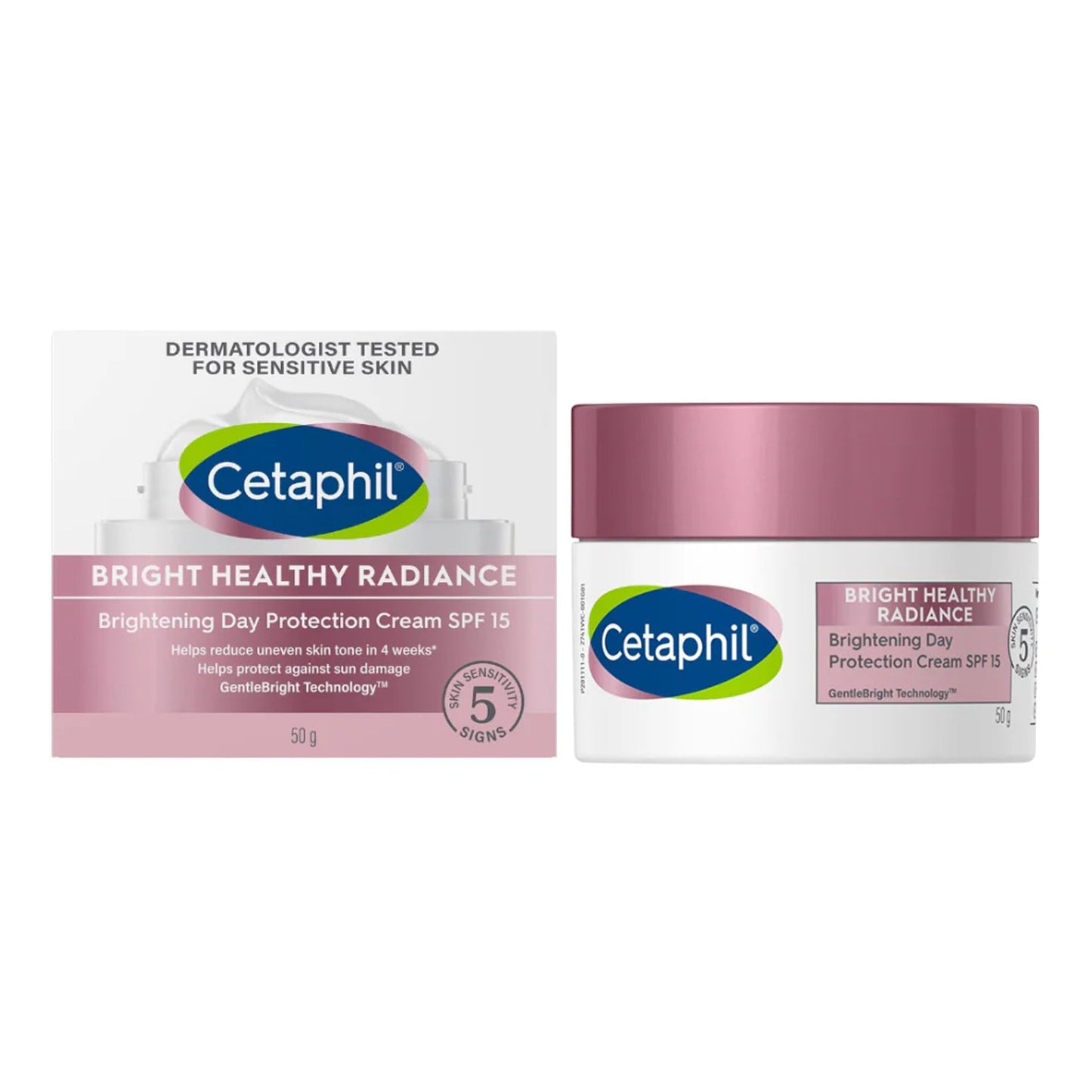 Cetaphil - Bright Healthy Radiance Brightening Day Protection Cream SPF 15 - 50g