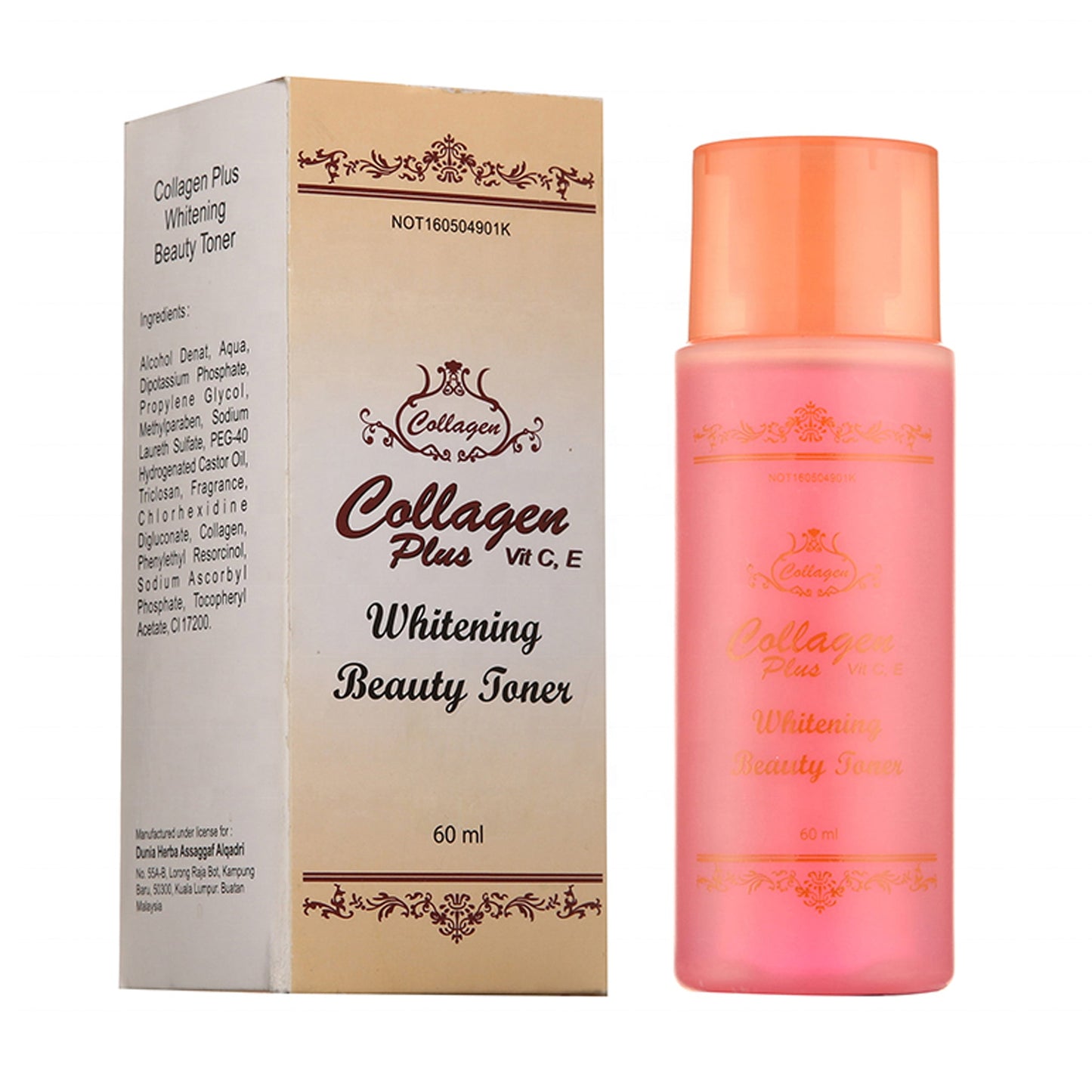 Collagen Plus - Whitening Beauty Toner - 60ml