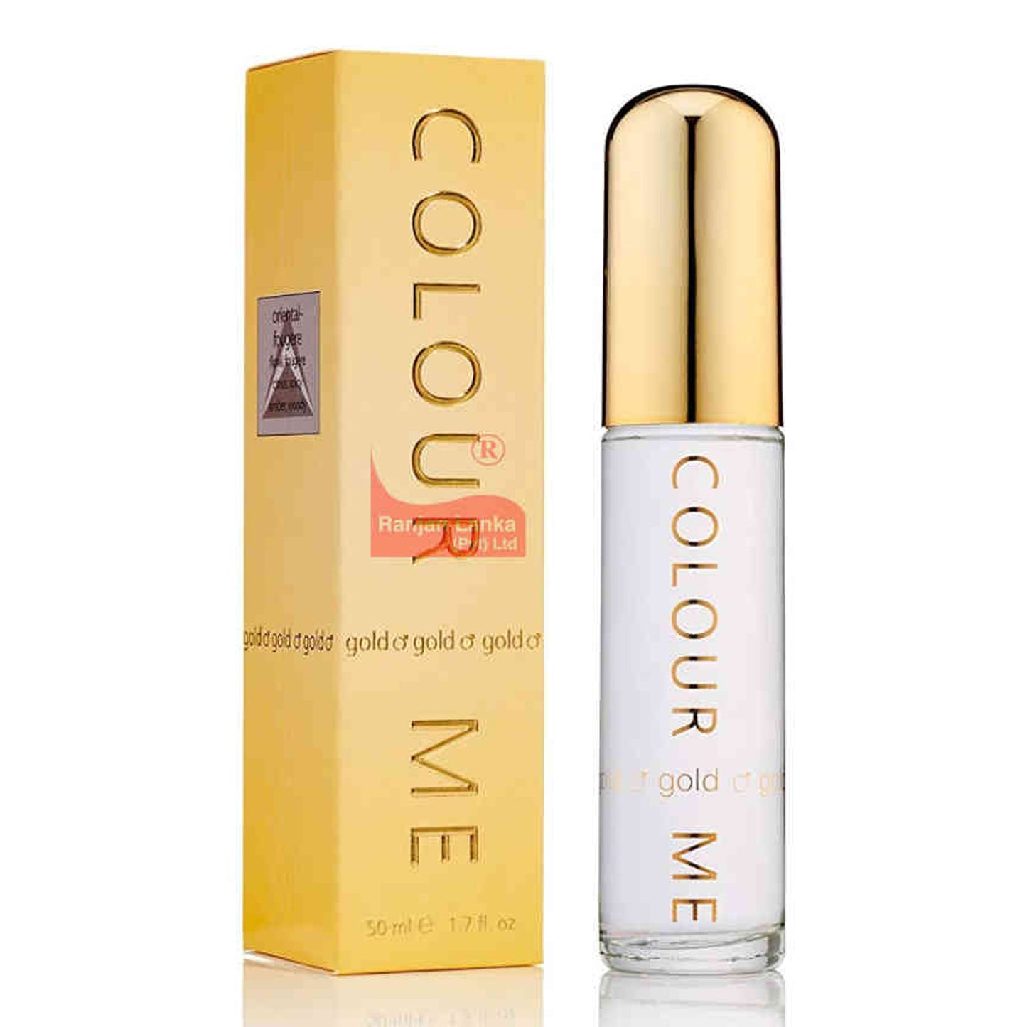 Colour Me - Gold Eau De Perfume - 50ml