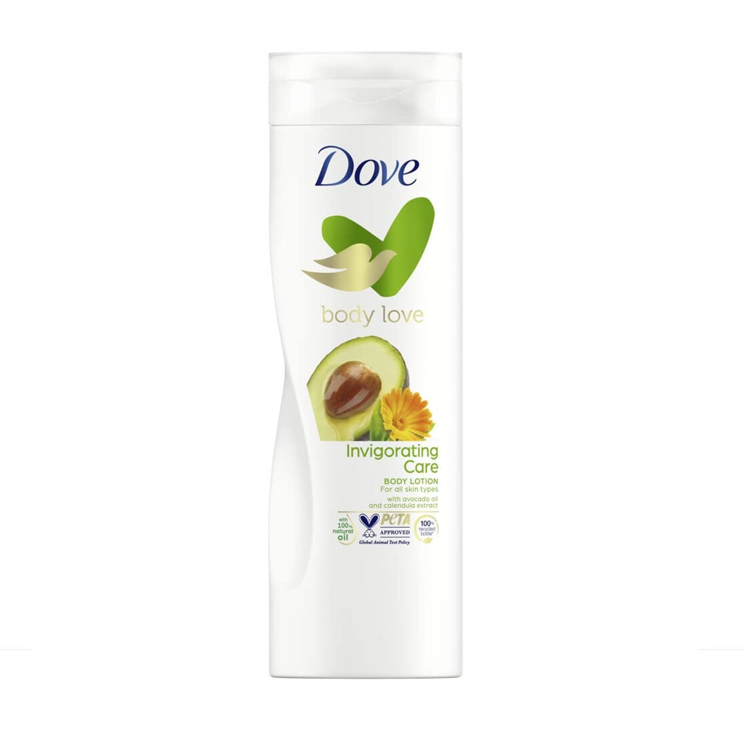 Dove - Body Love Invigorating Care Body Lotion With Avocado Oil & Calendula Extract - 400ml