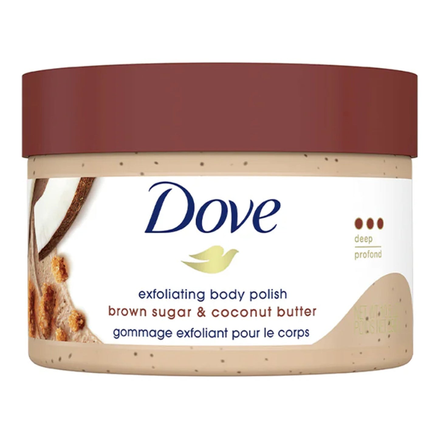 Dove - Brown Sugar & Coconut Butter Exfoliating Body Polish - 298g