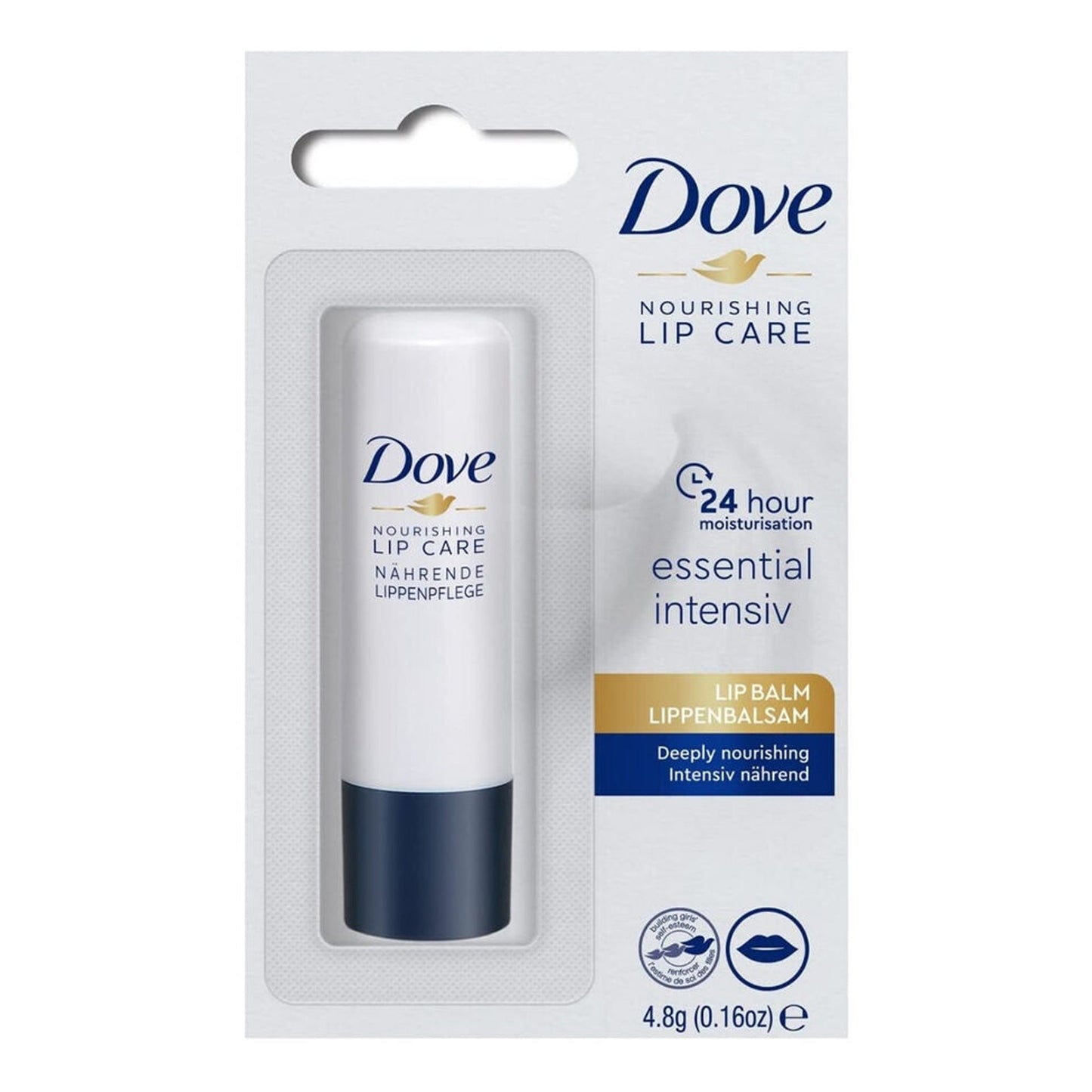 Dove - Essential Intensiv Deeply Nourishing Lip Balm - 4.8g