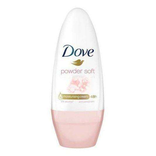 Dove - Powder Soft 48H Anti-Perspirant Deodorant Roll On - 40ml