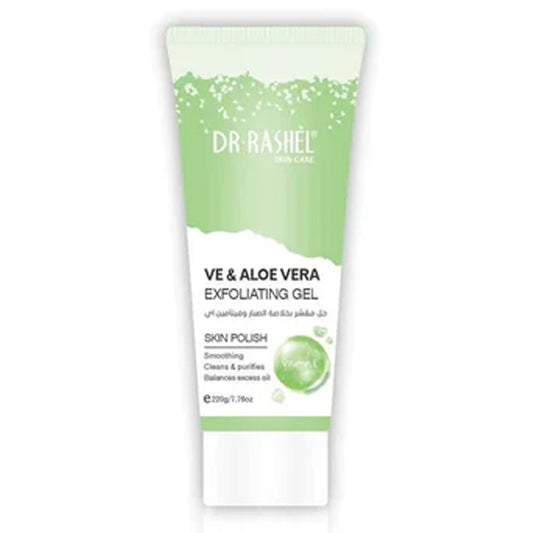 Dr. Rashel - Vitamin E & Aloe Vera Skin Polish Exfoliating Gel - 220g