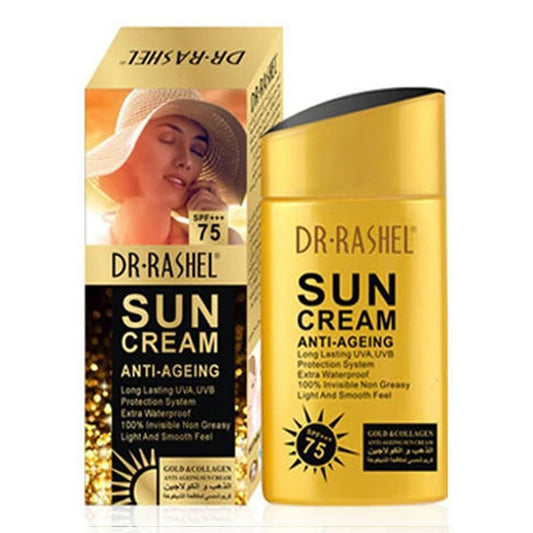 Dr. Rashel - Gold & Collagen Anti-Aging Sun Cream SPF+++ 75 - 80g