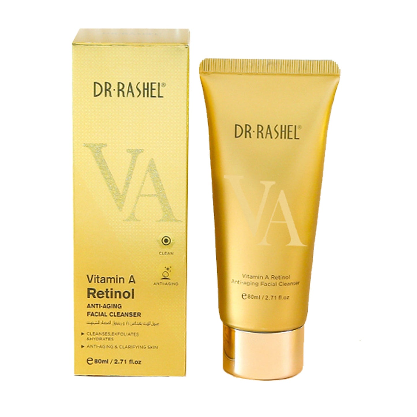 Dr. Rashel - Vitamin A Retinol Anti-Aging Facial Cleanser - 80ml