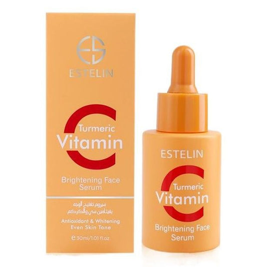 Estelin - Vitamin C Turmeric Brightening Face Serum - 30ml
