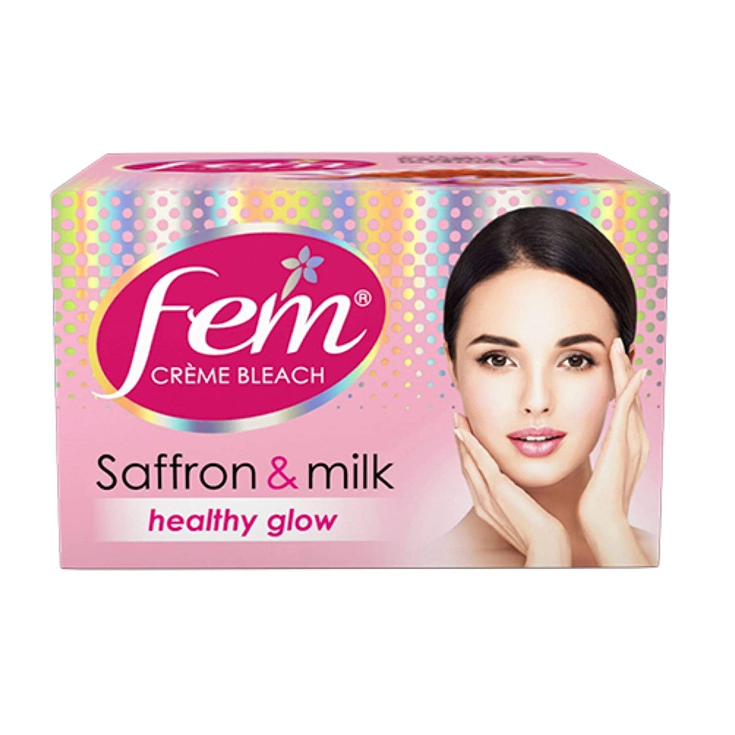 Fem - Saffron & Milk Healthy Glow Bleach Cream - 40g