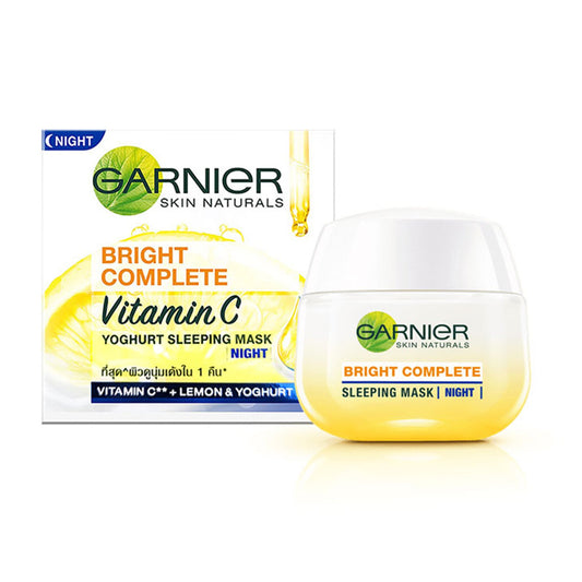 Garnier - Skin Naturals Bright Complete Vitamin C Yoghurt Night Sleeping Mask - 50ml