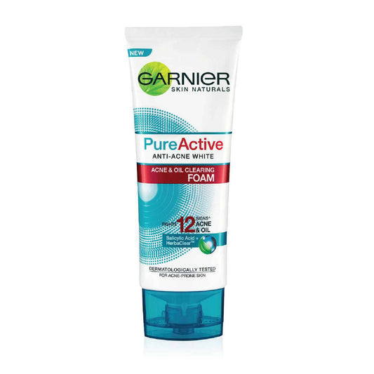 Garnier - Skin Naturals Pureactive Anti-Acne Acne & Oil Clearing Foam - 100ml