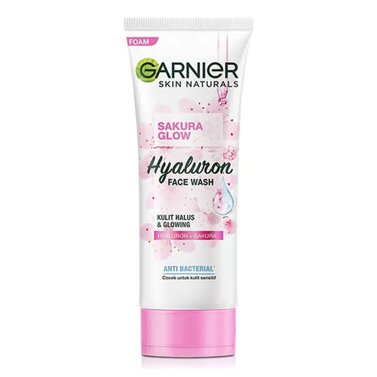 Garnier - Skin Naturals Sakura Glow Hyaluron Face Wash - 100ml