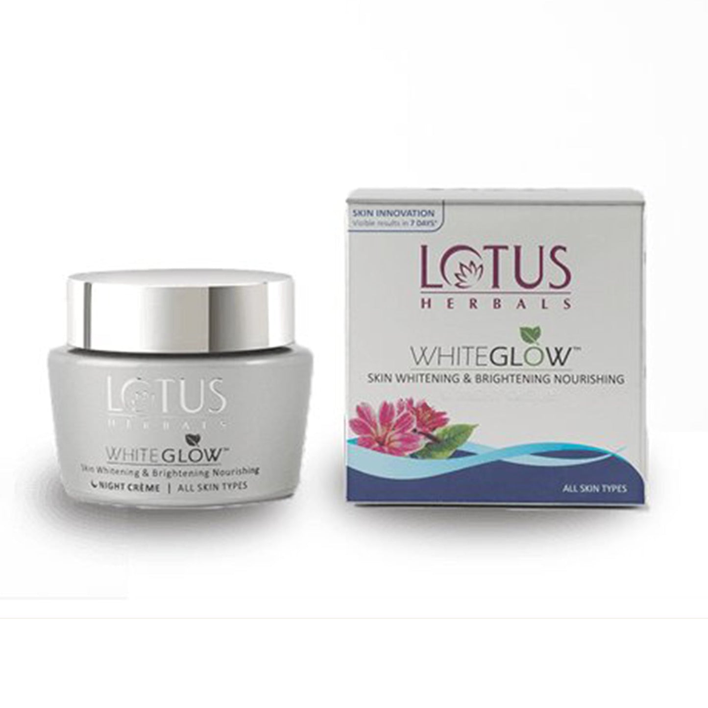 Lotus Herbals - Whiteglow Skin Whitening & Brightening Nourishing Night Cream - 60g