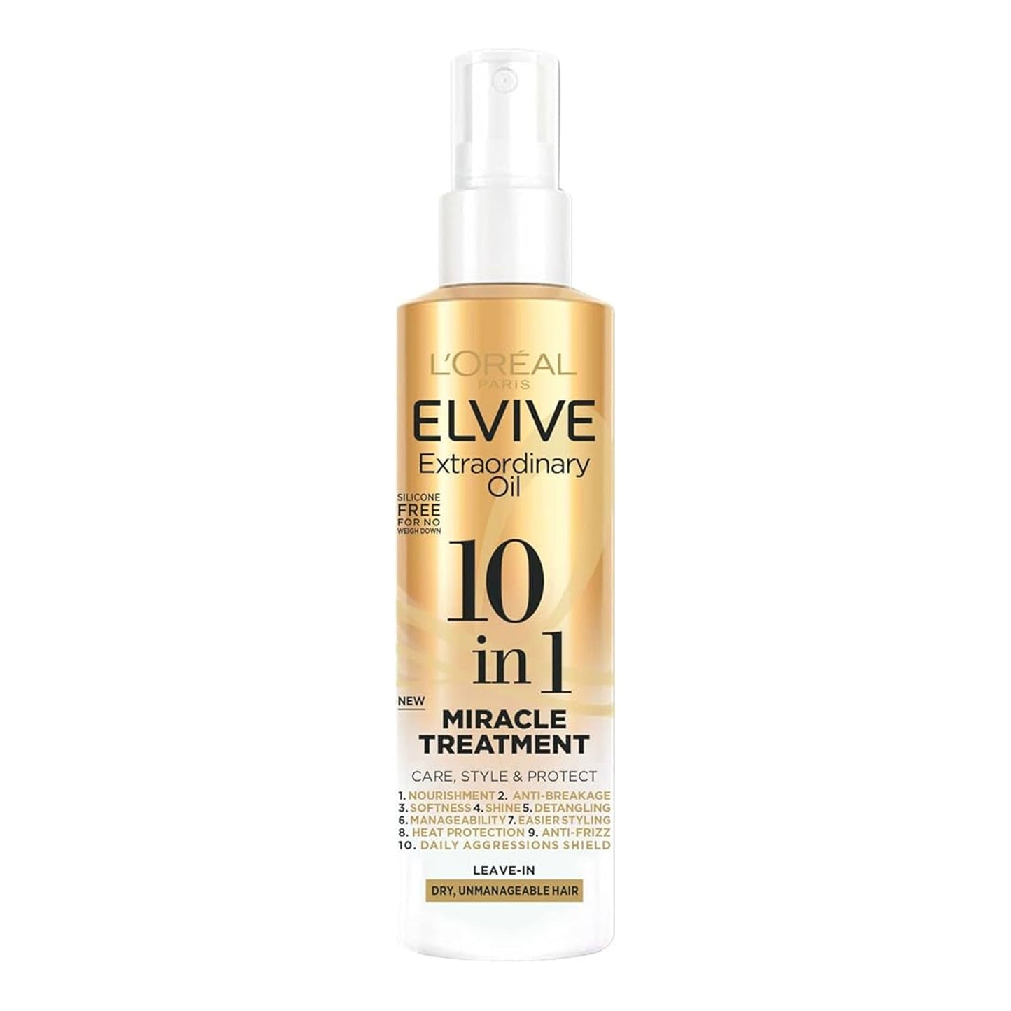 L'Oreal Paris - Elvive Extraordinary Oil 10 In 1 Miracle Treatment - 150ml