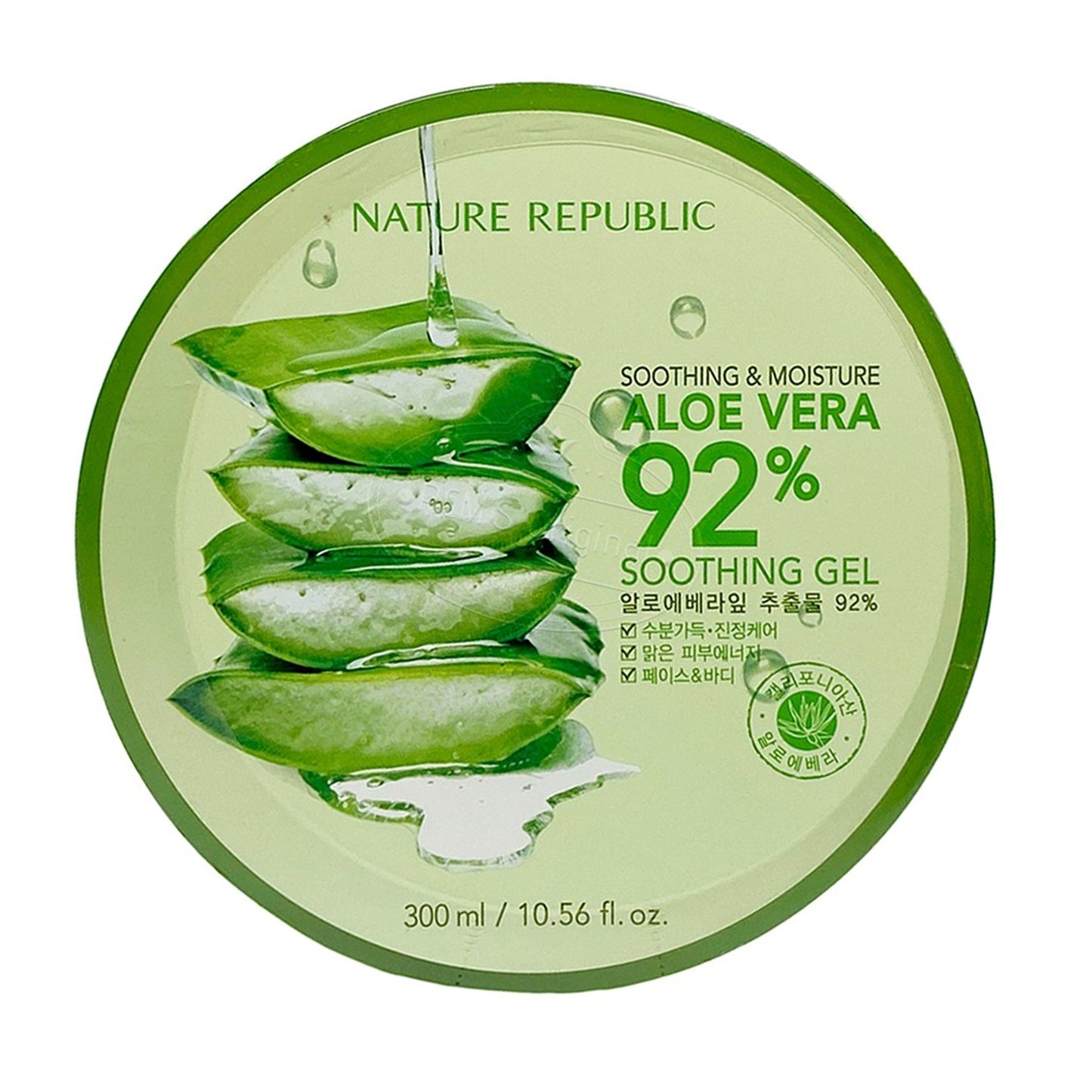 Nature Republic - 92% Aloe Vera Soothing Gel - 300ml