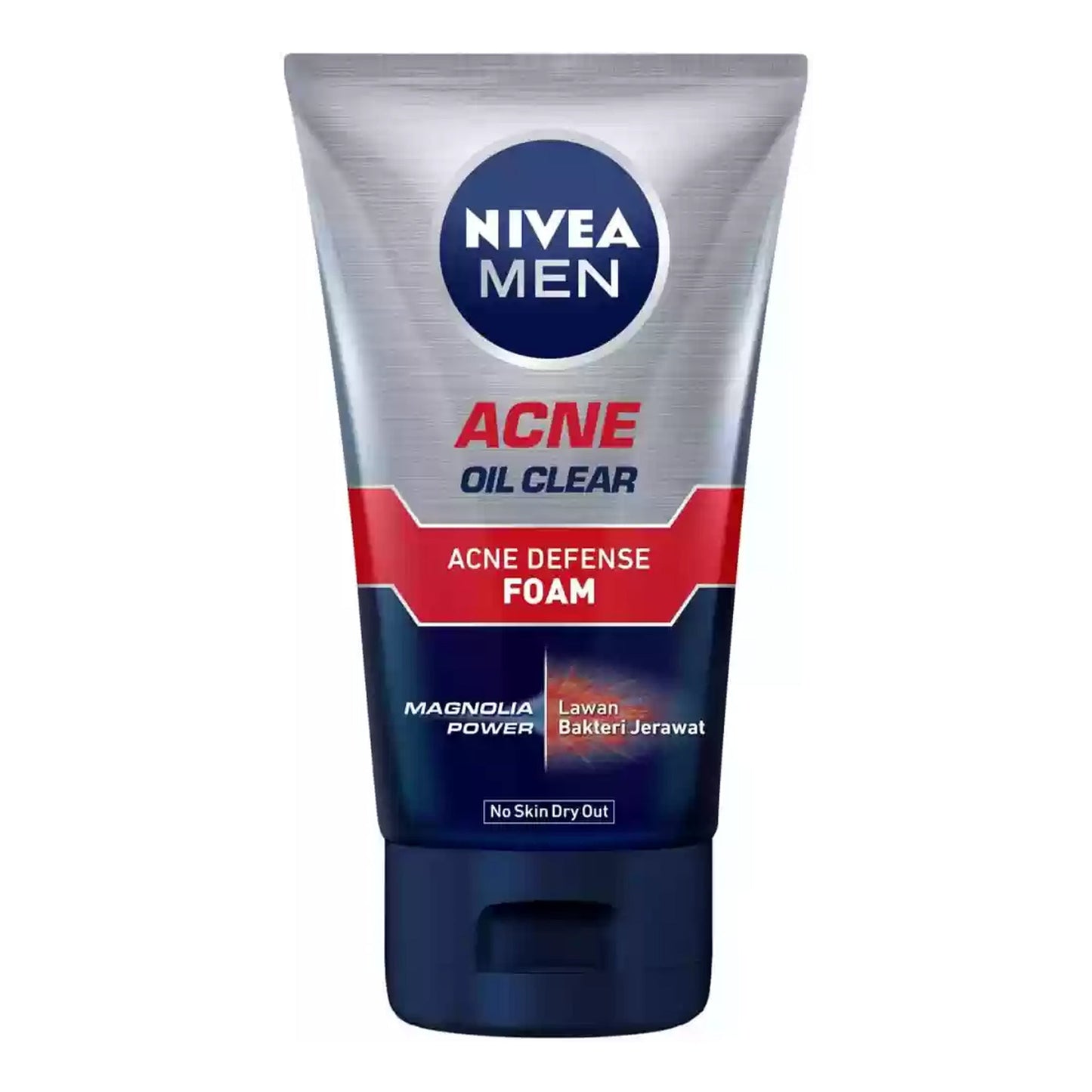 Nivea Men - Acne Oil Clear Acne Defense Foam With Magnolia Power - 100ml