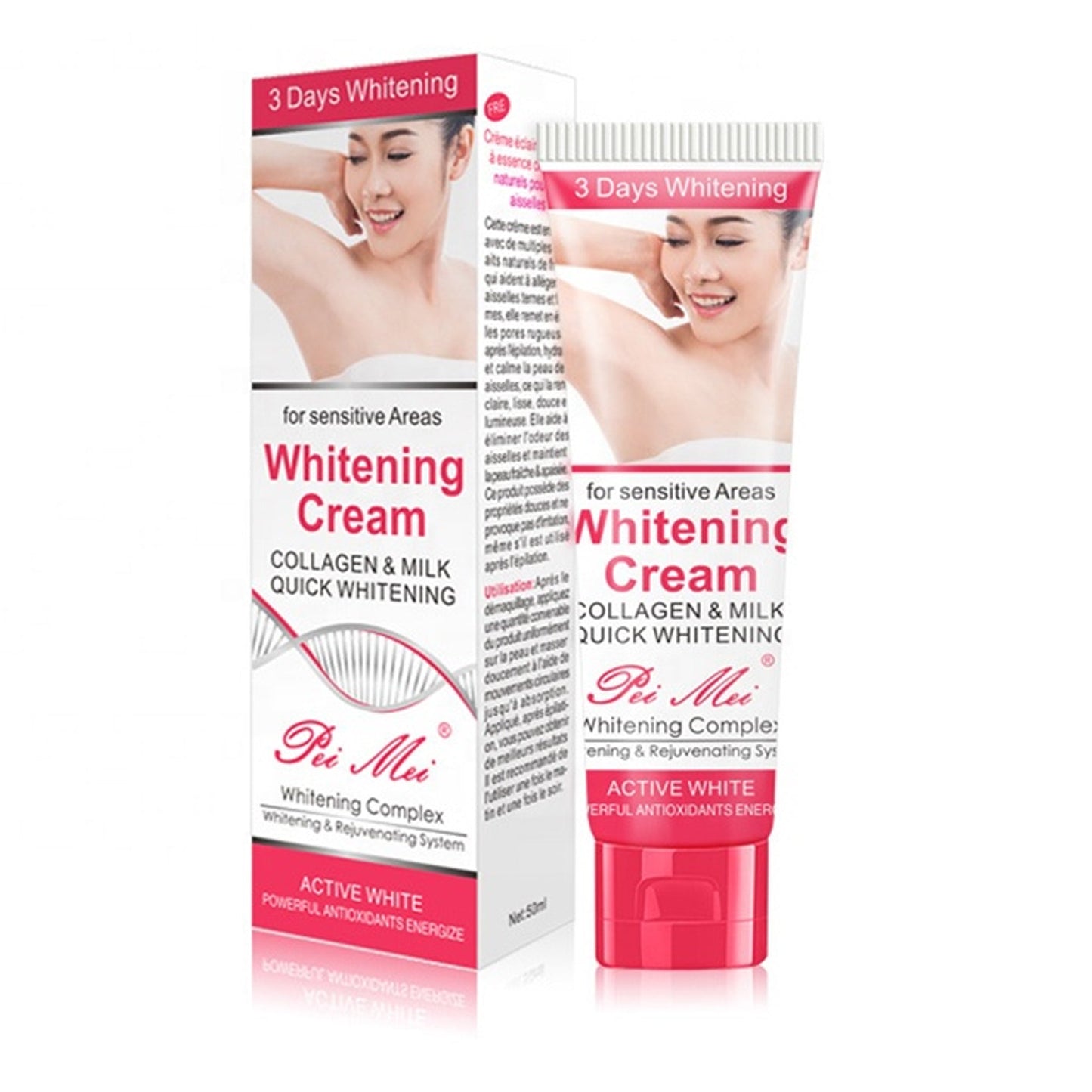 Pei Mei - Whitening Cream For Sensitive Areas - 50ml