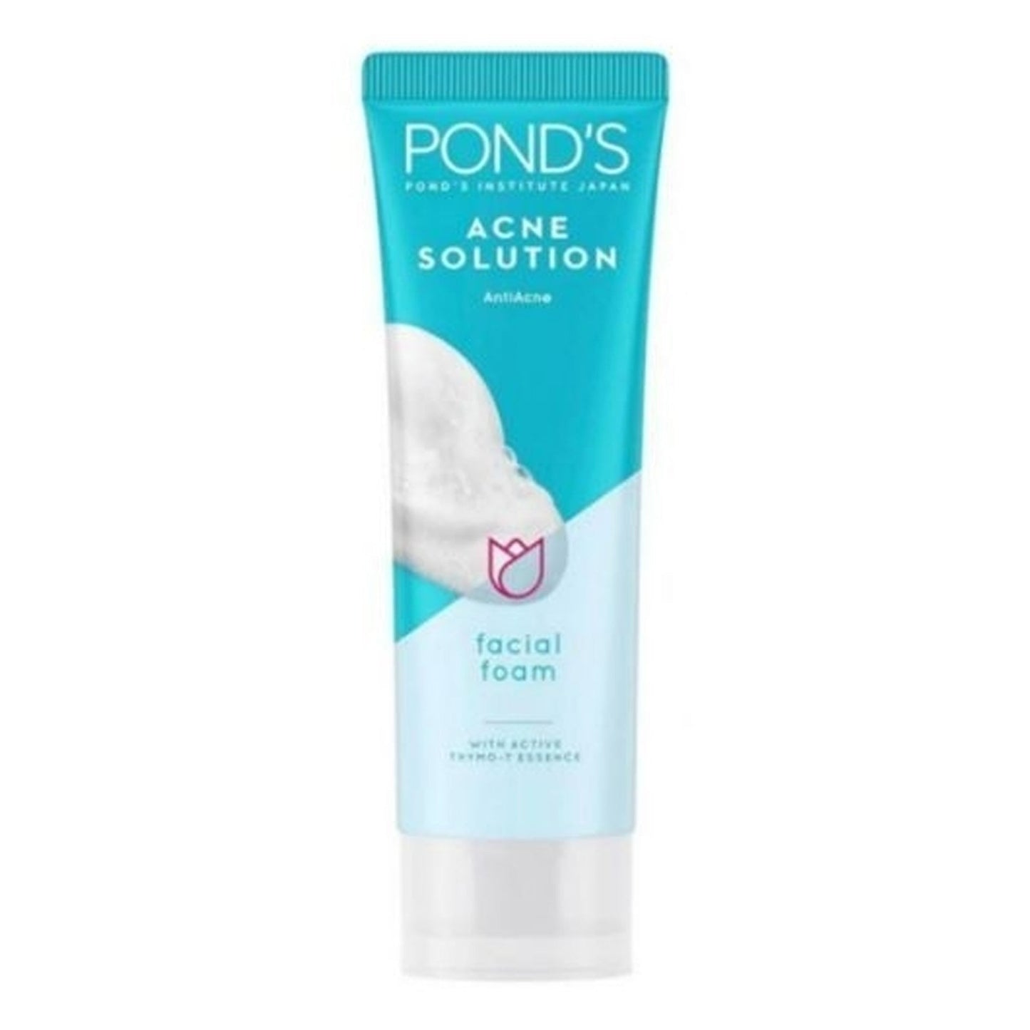 Pond's - Acne Solution Anti-Acne Facial Foam With Active Thymo-T Essence - 100g