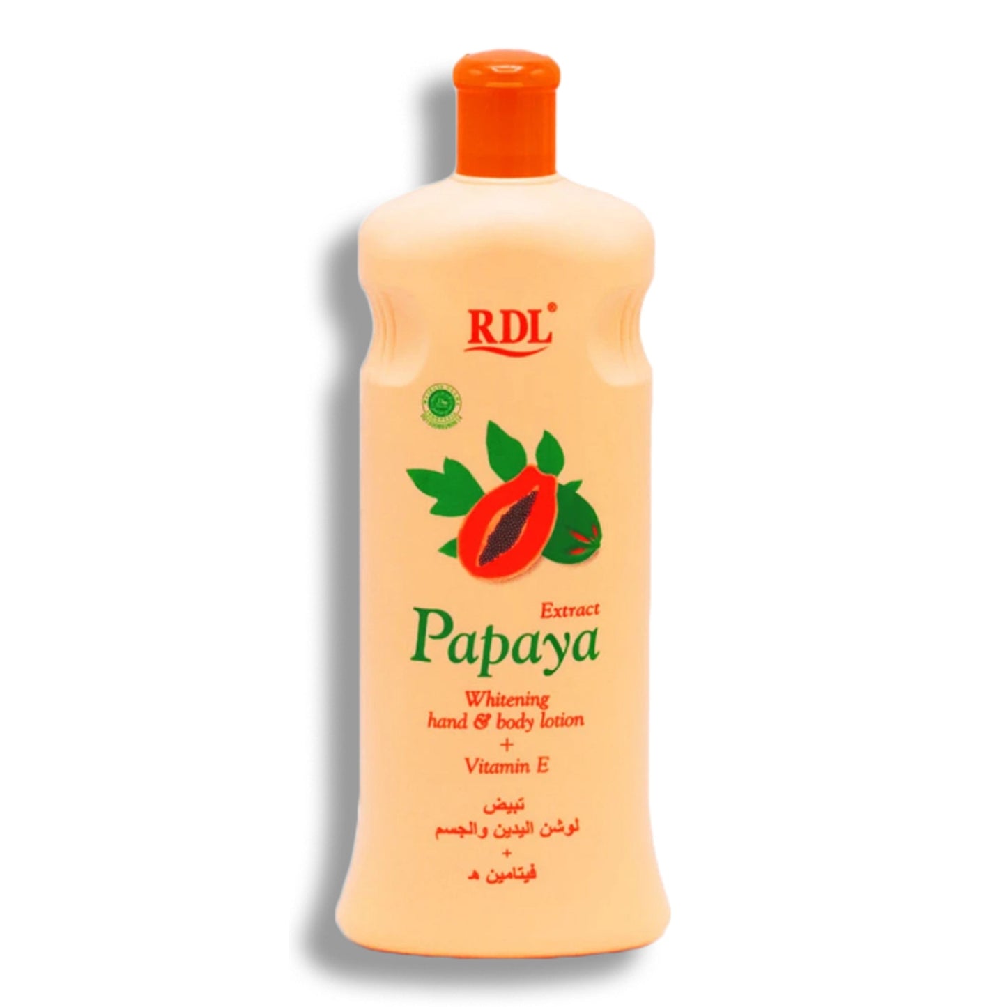 RDL - Papaya Extract + Vitamin E Whitening Hand & Body Lotion - 600ml