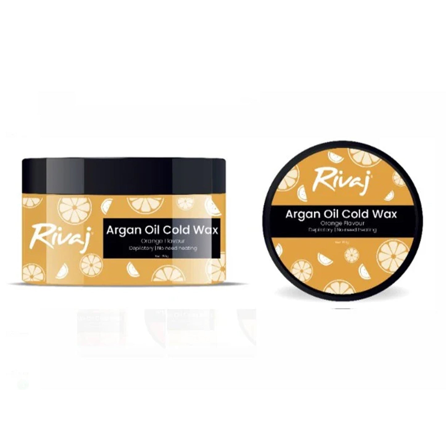 Rivaj UK - Argan Oil Cold Wax - Orange Extract - 200g