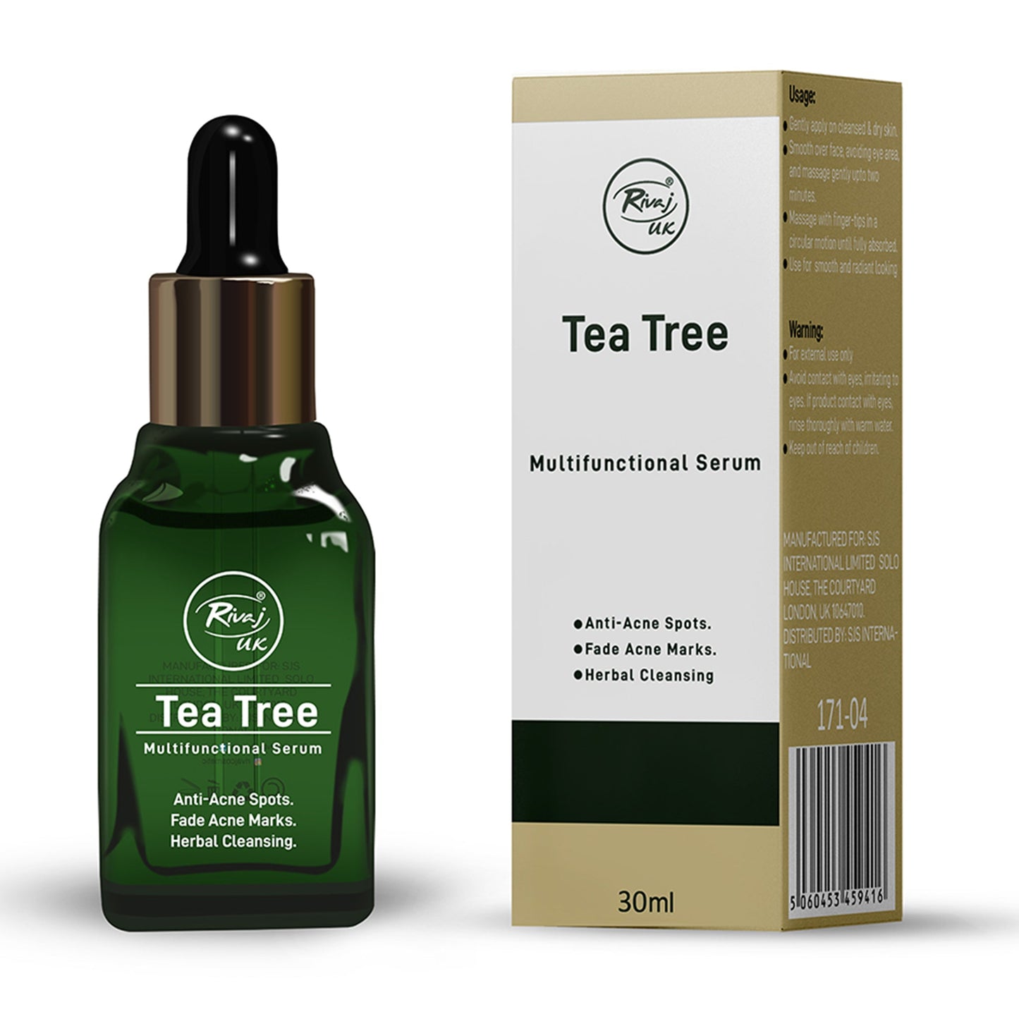 Rivaj UK - Tea Tree Multi-Functional Serum - 30ml