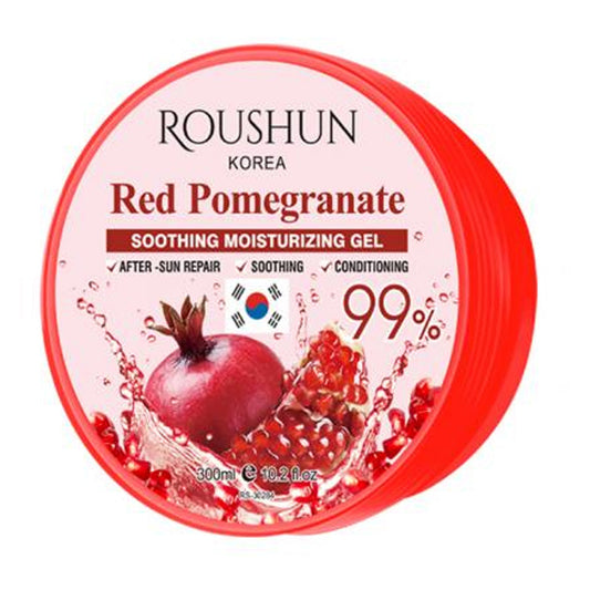 Roushun - Korea Red Pomegranate Soothing Moisturizing Gel - 300ml