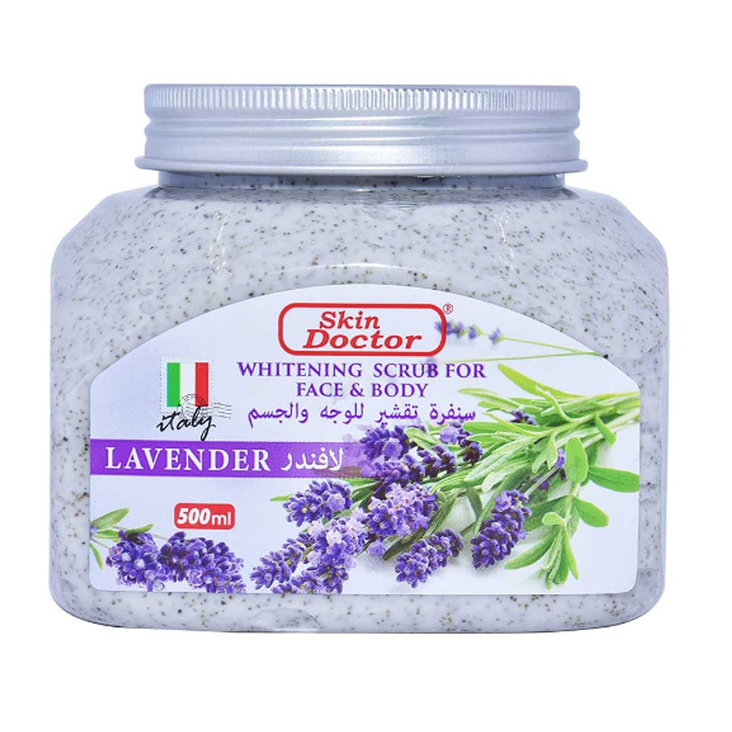 Skin Doctor - Lavender Whitening Scrub For Face & Body - 500g