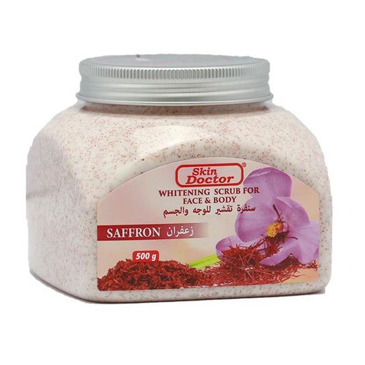 Skin Doctor - Saffron Whitening Scrub For Face & Body - 500g